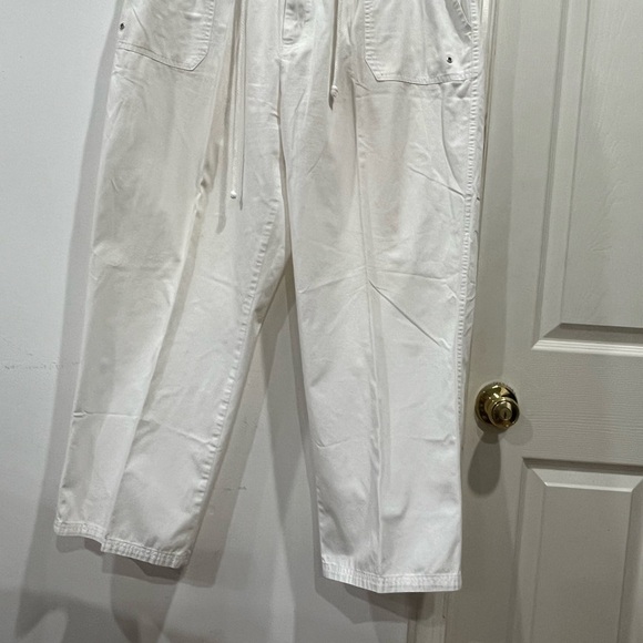 Baxter & wells white pant 100% cotton size 16. G-8 - Picture 2 of 8